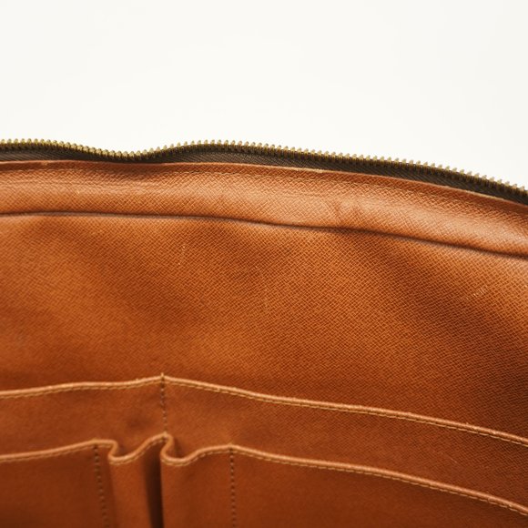 [3za0179] Auth Louis Vuitton Briefcase Monogram Porte Document Voyage M53361 - Picture 14 of 15